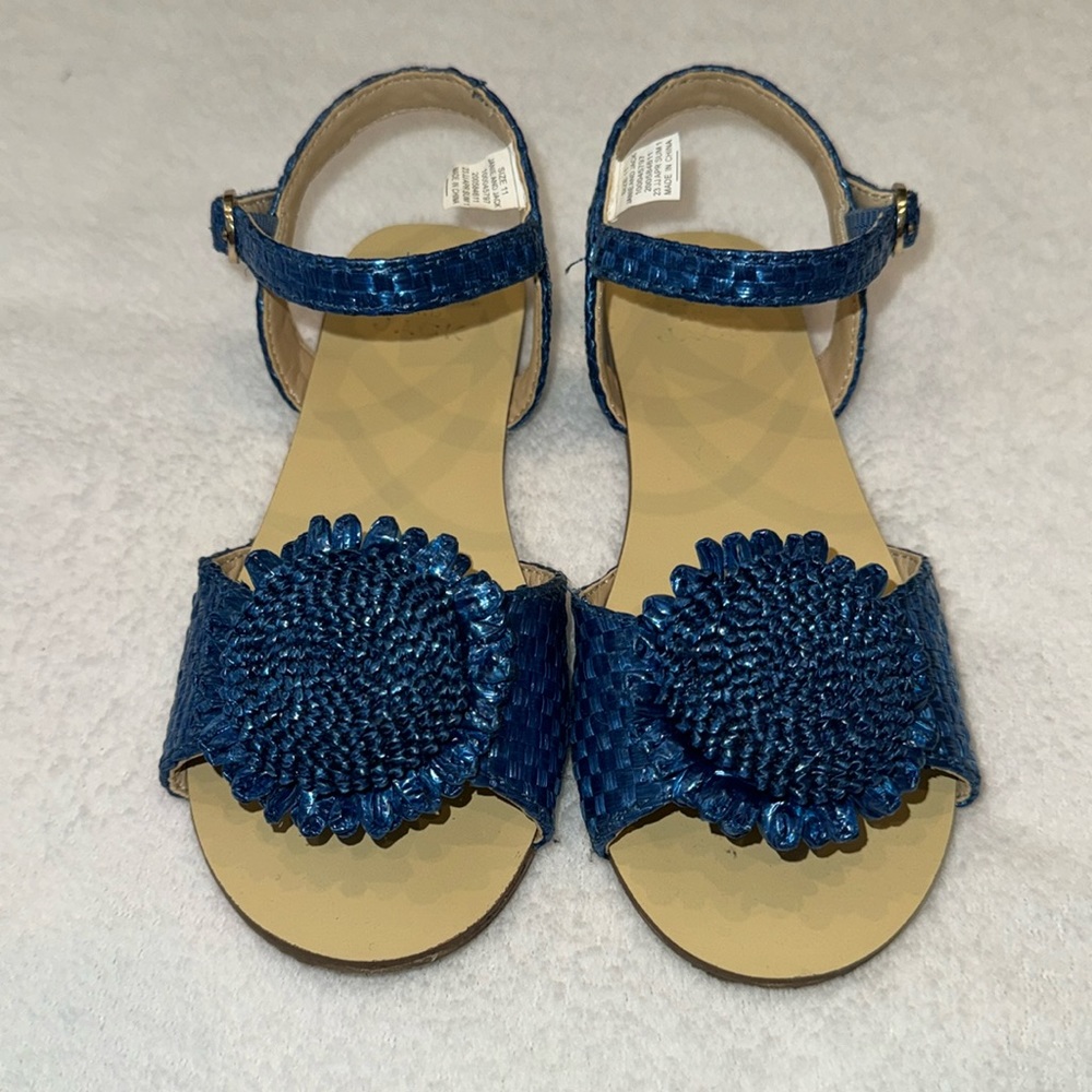 Janie and Jack blue sandals